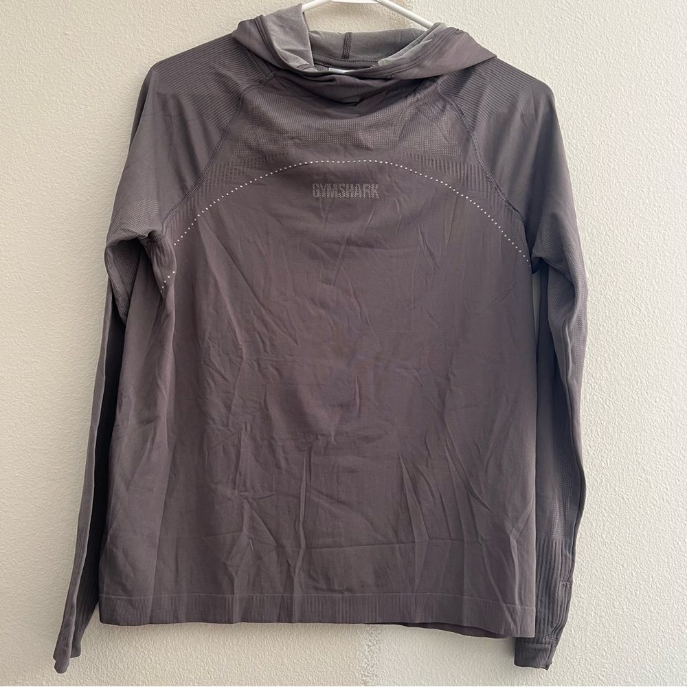 Gymshark light weight breeze long sleeve adjustable waist purple women’s small